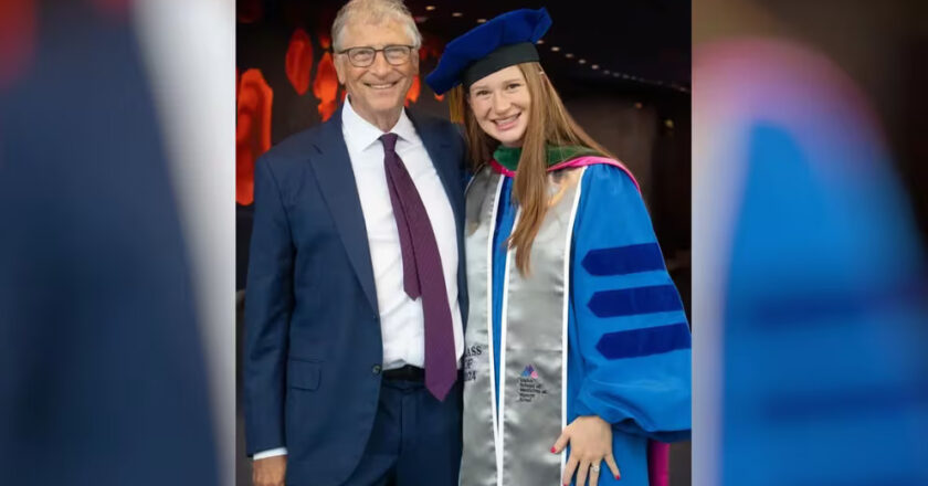 Bill Gates celebra la graduación de medicina de su hija con un emotivo mensaje