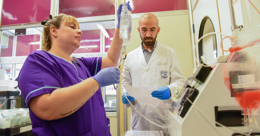 El Garrahan implementa una innovadora terapia para tratar una de las complicaciones más frecuentes del trasplante de médula ósea