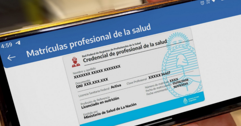 Las matrículas de los profesionales de la salud serán digitales