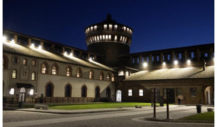Descubren túneles secretos bajo un castillo dibujado por Leonardo da Vinci