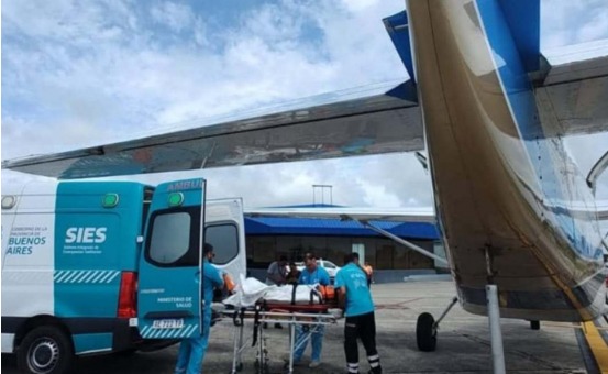 La Provincia realizó más de 30 vuelos sanitarios en lo que va del año