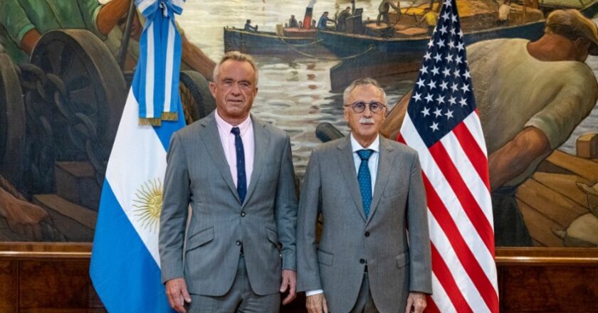 Lugones y Robert Kennedy definen agenda de trabajo conjunto